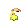 Chikorita front shiny sprites