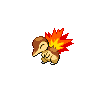 Cyndaquil front shiny sprites