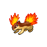 Quilava front shiny sprites