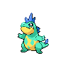 Croconaw front shiny sprites