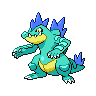 Feraligatr front shiny sprites
