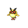 Hoothoot front shiny sprites