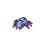 Spinarak front shiny sprites