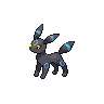 Umbreon front shiny sprites