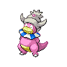 Slowking front shiny sprites