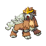 Entei front shiny sprites