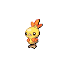 Torchic front shiny sprites