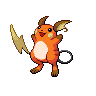 Raichu front shiny sprites