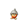 Seedot front shiny sprites