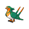 Swellow front shiny sprites