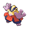 Hariyama front shiny sprites