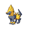 Manectric front shiny sprites