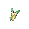 Minun front shiny sprites