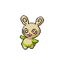 Spinda front shiny sprites
