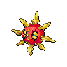 Solrock front shiny sprites