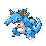 Nidoking front shiny sprites