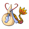 Milotic front shiny sprites
