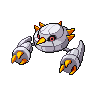 Metang front shiny sprites