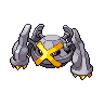 Metagross front shiny sprites