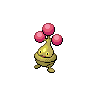 Bonsly front shiny sprites