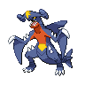 Garchomp front shiny sprites