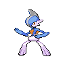 Gallade front shiny sprites