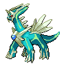 Dialga front shiny sprites