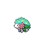 Shaymin front shiny sprites