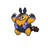 Pignite front shiny sprites
