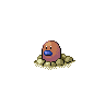 Diglett front shiny sprites