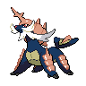 Samurott front shiny sprites