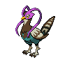 Unfezant front shiny sprites