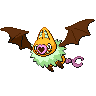 Swoobat front shiny sprites