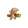 Timburr front shiny sprites