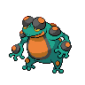 Seismitoad front shiny sprites