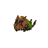 Venipede front shiny sprites
