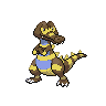 Krokorok front shiny sprites