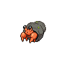 Dwebble front shiny sprites