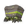 Crustle front shiny sprites