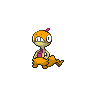 Scraggy front shiny sprites