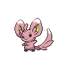Minccino front shiny sprites