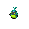 Karrablast front shiny sprites