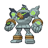 Golurk front shiny sprites
