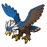 Braviary front shiny sprites