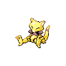 Abra front shiny sprites