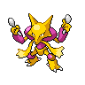 Alakazam front shiny sprites