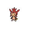 Chespin front shiny sprites