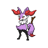 Braixen front shiny sprites
