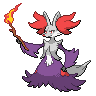 Delphox front shiny sprites