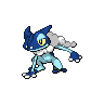 Frogadier front shiny sprites